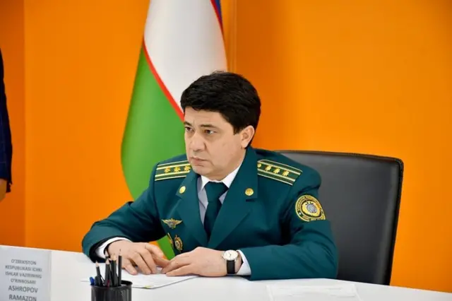 O‘zbekiston Ichki ishlar vaziri o‘rinbosari Ramazon Ashropov