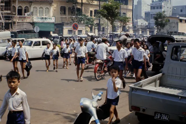 Đường phố Sài Gòn năm 1969