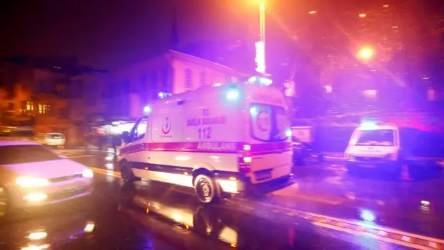 Ambulancia en Estambul