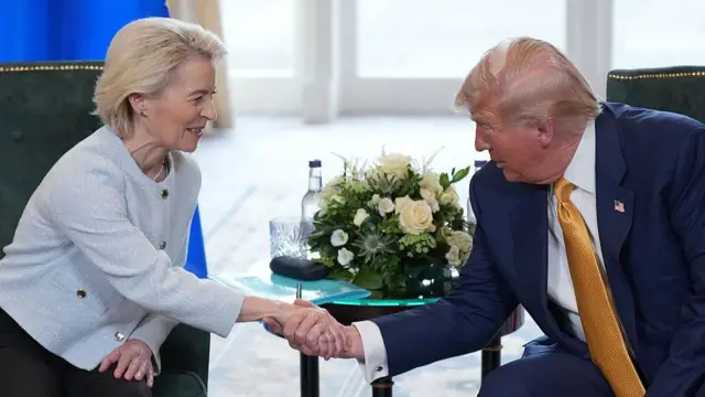 Урсула фон дер Ляєн і Трамп