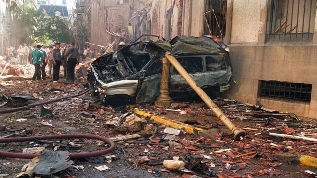 El ataque contra la Embajada de Israel en Buenos Aires, el 17 de marzo de 1992