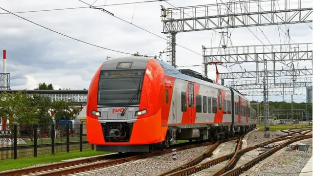 రష్యాలోని మాస్కో మెట్రో రైలు