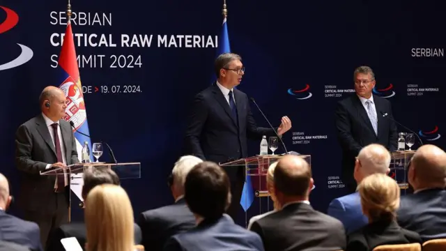 Шолц у Београду на самиту о критичним сировинама