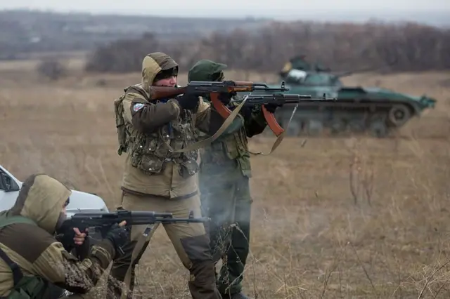 Пророссийские силы под Иловайском, 2014 год