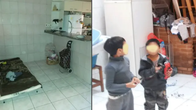 Cama improvisada