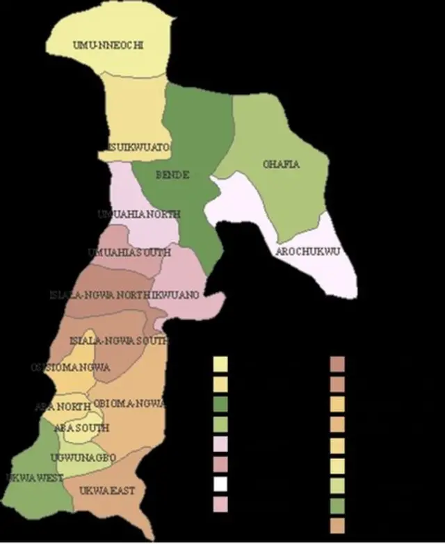 Map Abia Steeti