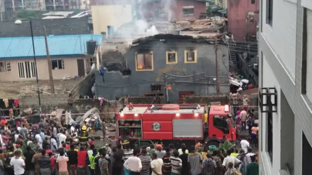 Ọkụ gbara ụlọahịa na Yaba