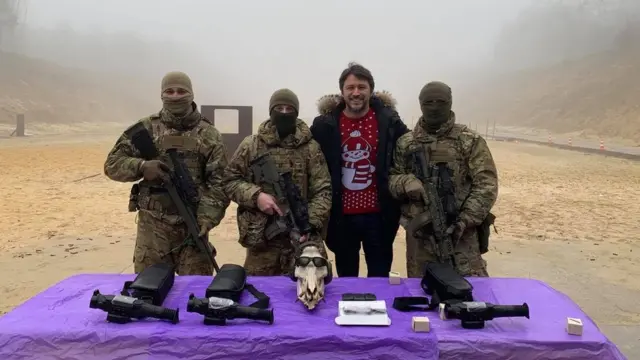 Сергій Притула з військовими