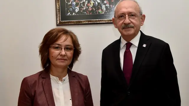 Ayşe Sayın ve Kemal Kılıçdaroğlu