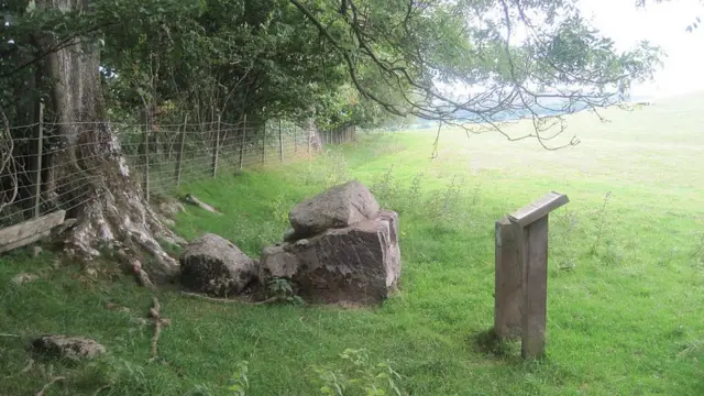 Граница между владениями Глиндура и Грея