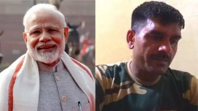 મોદી, તેજ બહાદરુર યાદવ