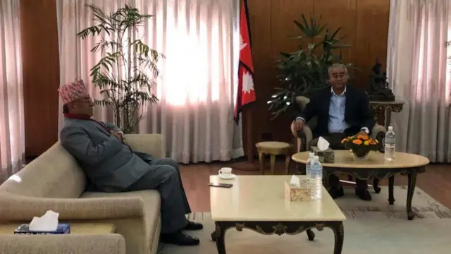 देउवा प्रचण्ड