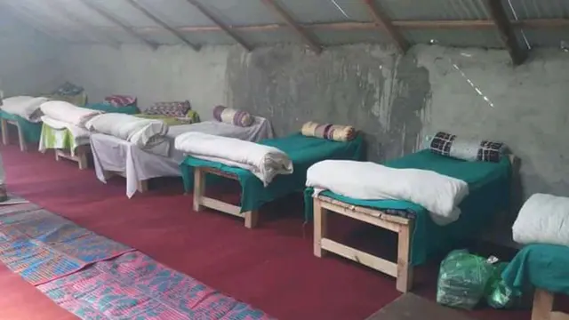 जुम्लाको तिला गाउँपालिका-२ मा गाउँपालिकाले निर्माण गरेको आइसोलेशन सेन्टर