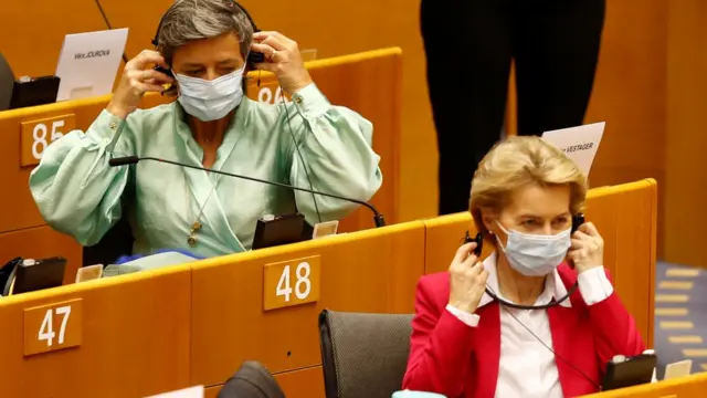 Урсула фон дер Ляйен в Европарламенте