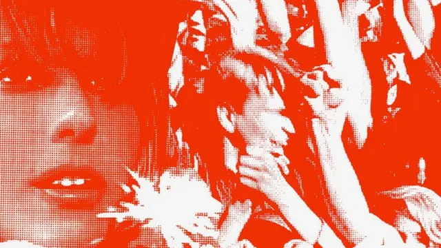 Рекламный плакат фестиваля "Молодежь на марше. Подъем советской новой волны"