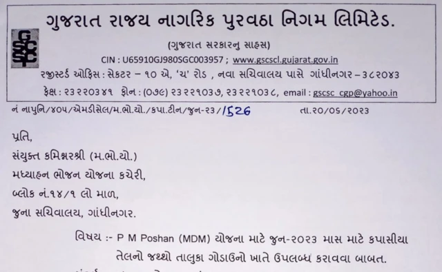 મધ્યાહન ભોજનનું અનાજ ક્યાં ગયું?