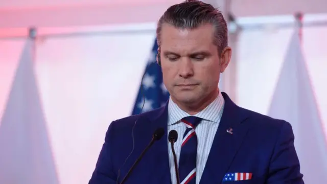 وزير الدفاع الأمريكي بيت هيجسيث