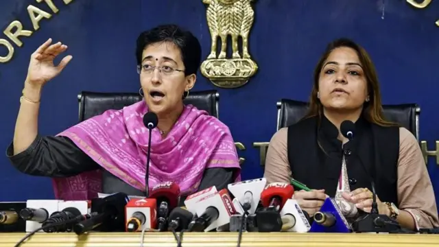 మంత్రి అతిషి, మేయర్ ఒబెరాయ్