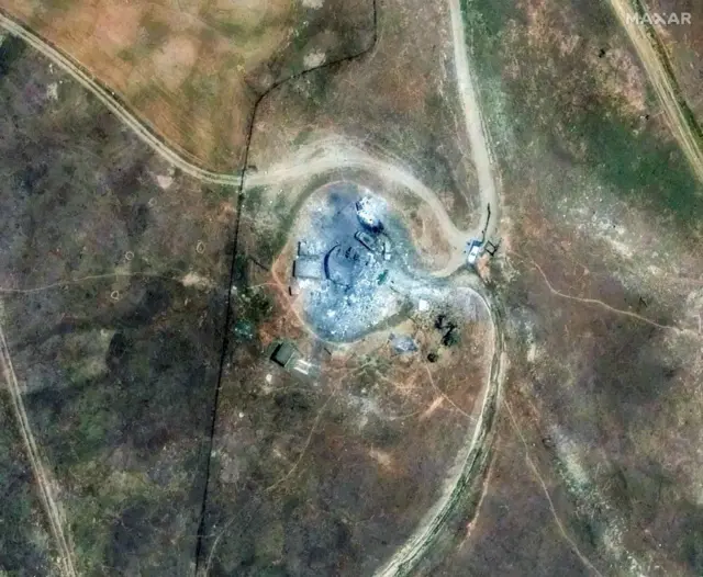 Objekat Piranšar u Iranu snimljen 13. juna