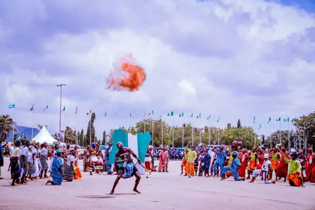 Cultural performance for Nigeria independence day celebration