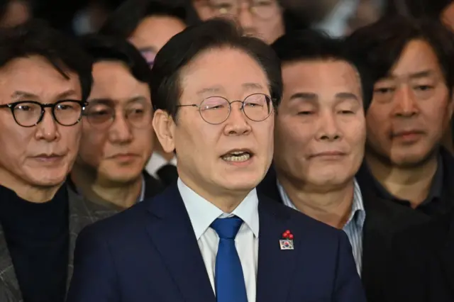 Ông Lee Jae-myung, lãnh đạo đảng Dân chủ đối lập