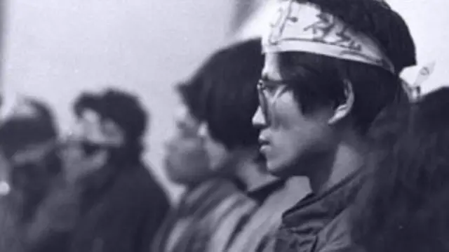 노조 활동 중인 김문수 