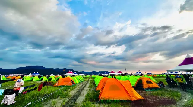 උණුසුම් කාලගුණය හේතුවෙන් බලපෑමට ලක්වූ දකුණු කොරියාවේ පැවැත්වෙන මෙවර ලෝක බාලදක්ෂ ජම්බෝරියට සුළි කුණාටු අවදාමක්ද මතුව තිබේ.