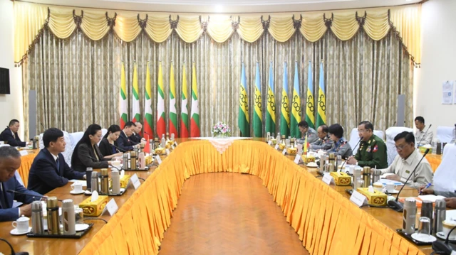 တရုတ်ပြည်သူ့လုံခြုံရေးလက်ထောက်ဝန်ကြီး ဖေဖော်ဝါရီ ၁၄ ရက်မှာ နေပြည်တော်ကို ရောက်လာပါတယ်။