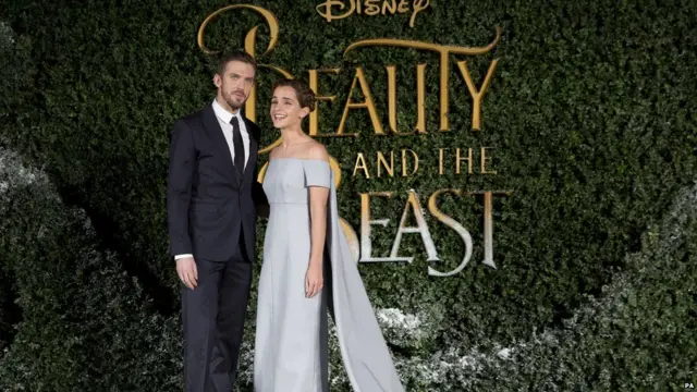Dan Stevens y Emma Watson
