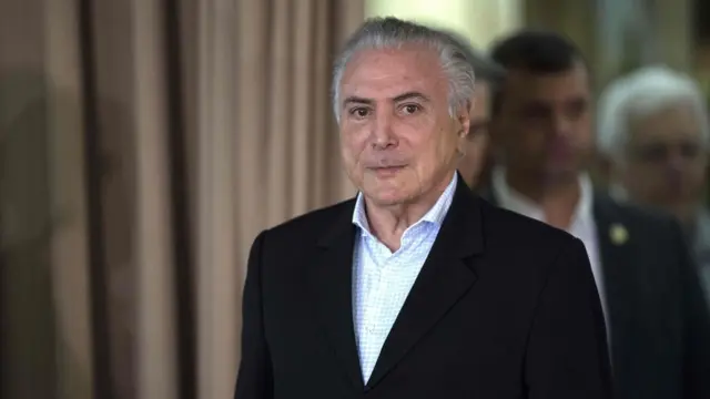 O presidente Michel Temer