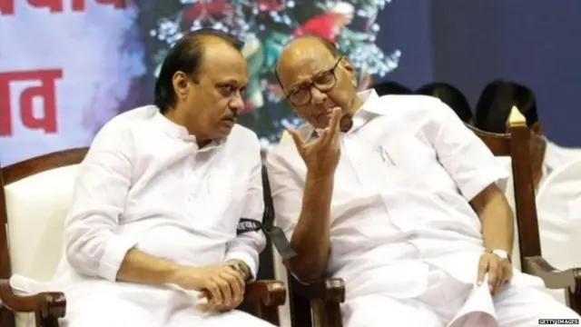 अजित पवार, शरद पवार