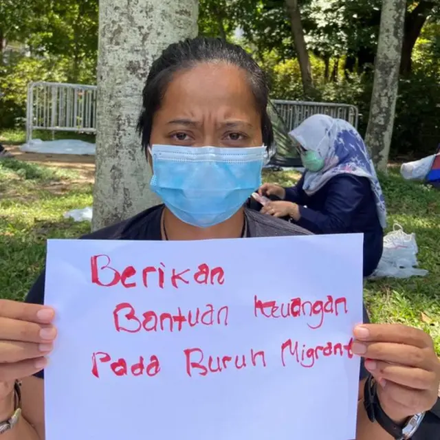 Pekerja migran Indonesia.