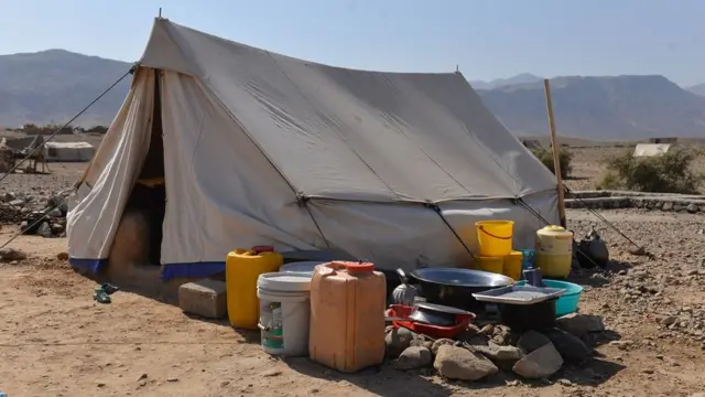 د کډوالو خیمه