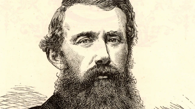 Portrait de l'officier et explorateur anglais John Hanning Speke.
