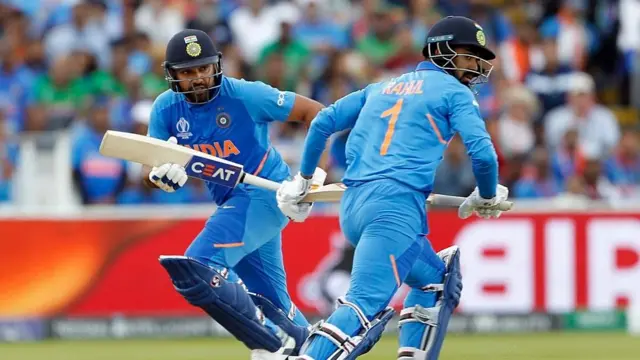 रोहित शर्मा आणि के. एल. राहुल