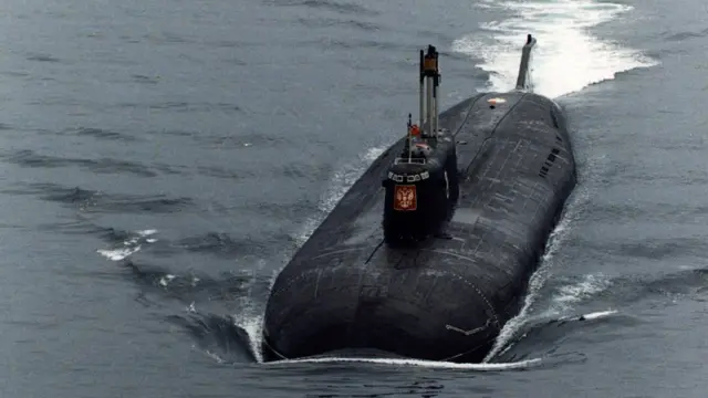 submarino nuclear ruso Kursk