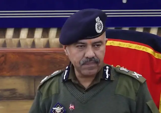 জম্মু ও কাশ্মীর পুলিশের ডিজি নলিন প্রভাত