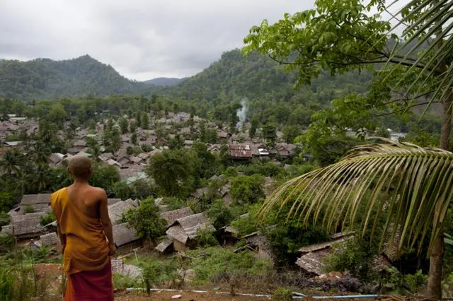 Monk at Mae La