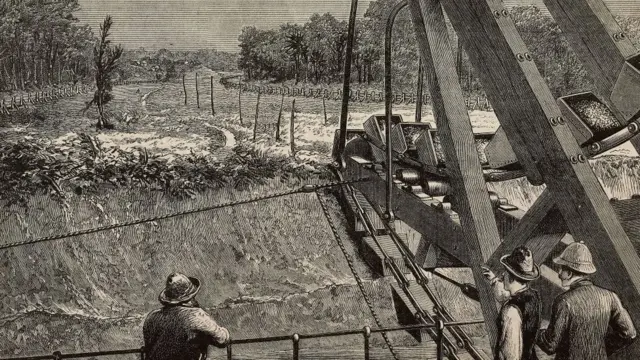 Gráfico de la apertura del canal