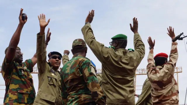 أعضاء المجلس العسكري في النيجر