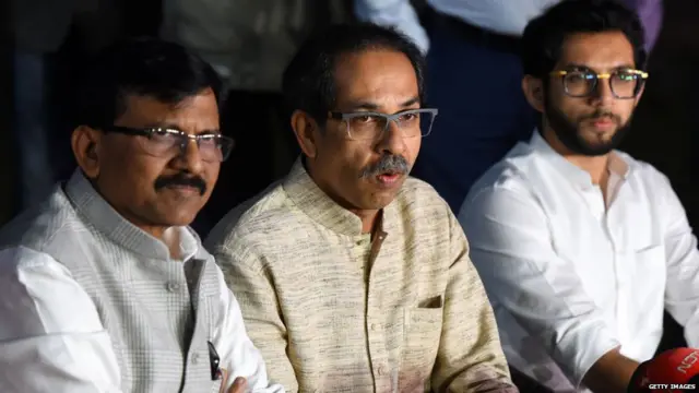 संजय राउत, उद्धव ठाकरे, आदित्य ठाकरे