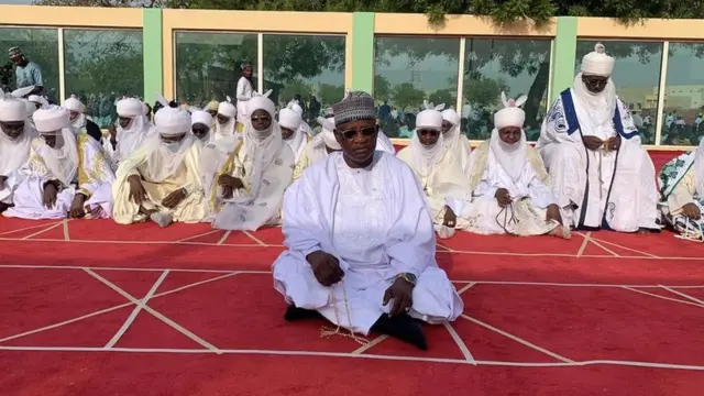 Amir dey lead prayer for Kano Eid ground