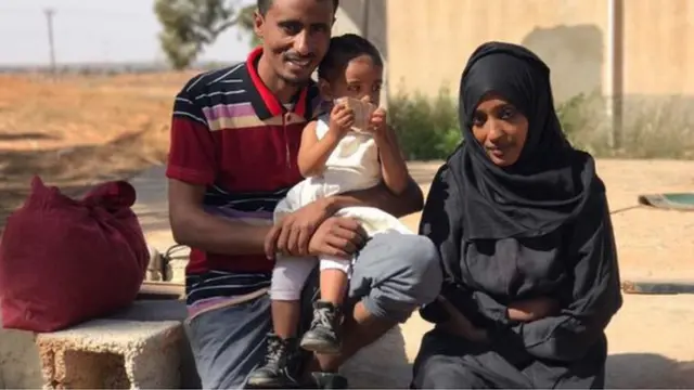 ካብ ሊብያ ዝገዓዙ ስደተኛታት ስድራቤት