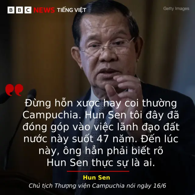 Hun Sen quote card 