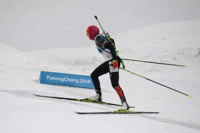 Лаура Дальмаєр була однією з найуспішніших біатлоністок світу