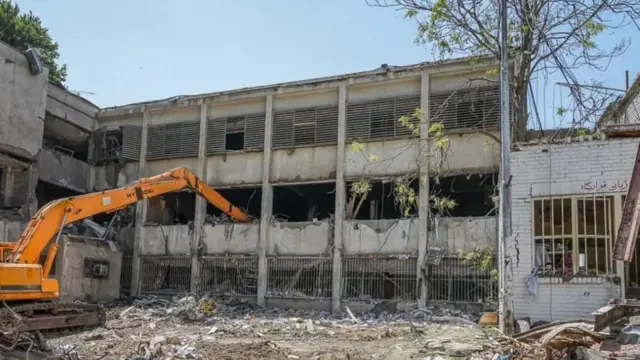 تصاویری از زندان اوین پس از حمله اسرائیل