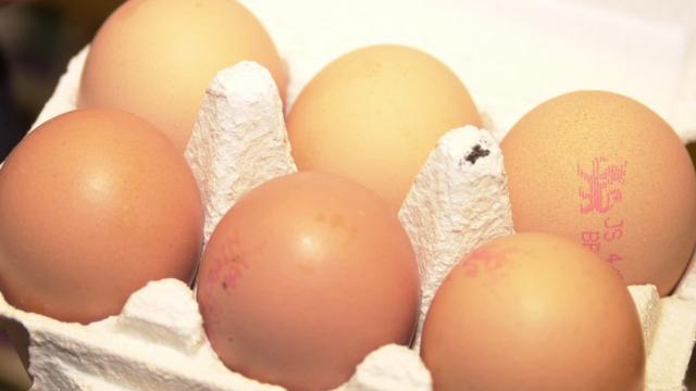 超市中的鸡蛋