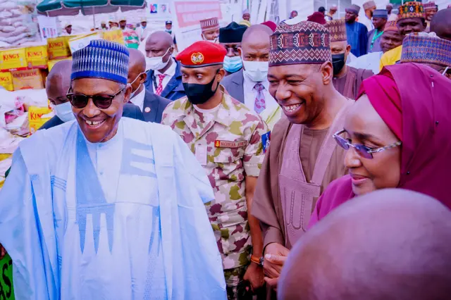 Buhari a Borno