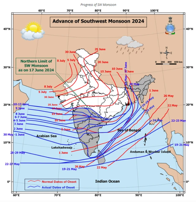 ગુજરાતમાં ચોમાસું 