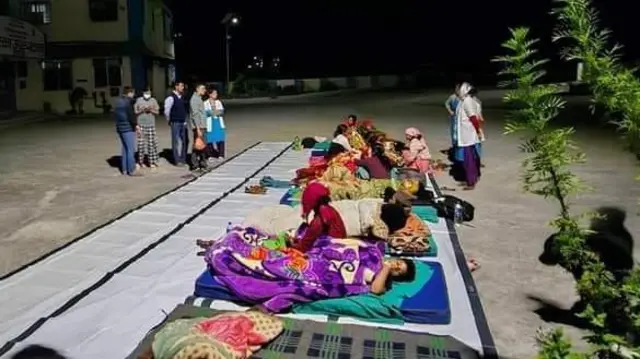 भूकम्प पीडित